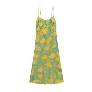 Brain Dead Dot Slip Dress 'Lime' - Size Large